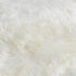 Native Home Lifestyle Natural Metal Sheepskin Stool